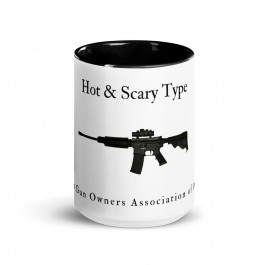 Hot & Scary Type WGOAA Mug with Color Inside
