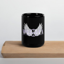 Armed Angel Queens - Black Glossy Mug
