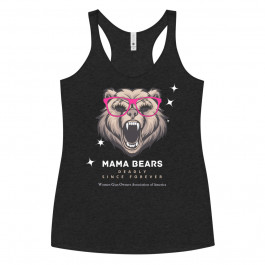 Deadly Mama Bears WGOAA Women's Racerback Tank